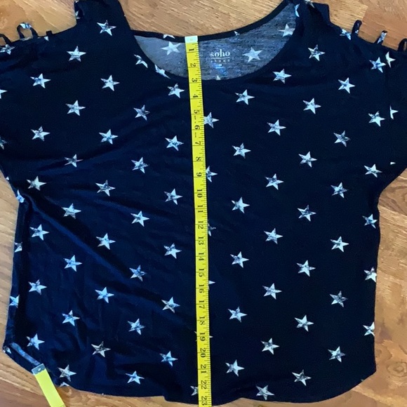 NY&CO navy star shirt NWT - Picture 5 of 5